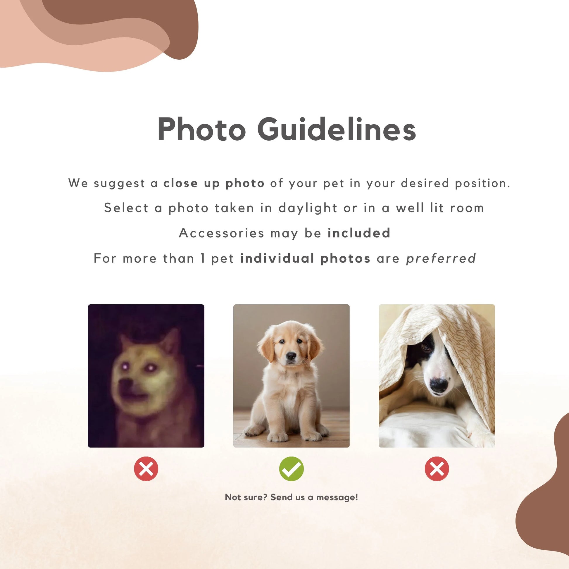 Custom Pet Portrait - Pet Photo + Name